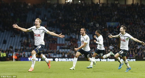 Highlights: Aston Villa 1-2 Tottenham (Vòng 10 Premier League)